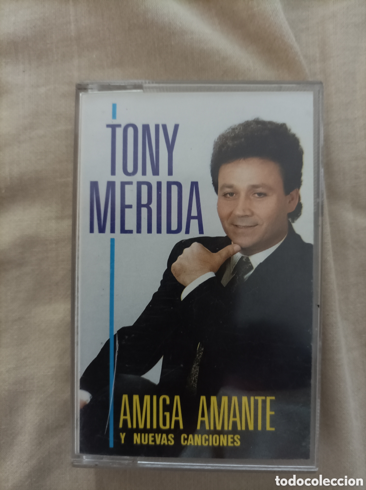 Cassetes antigas: TONY MERIDA AMIGA Y AMANTE JERCAR 66.028 FLAMENCO RUMBA