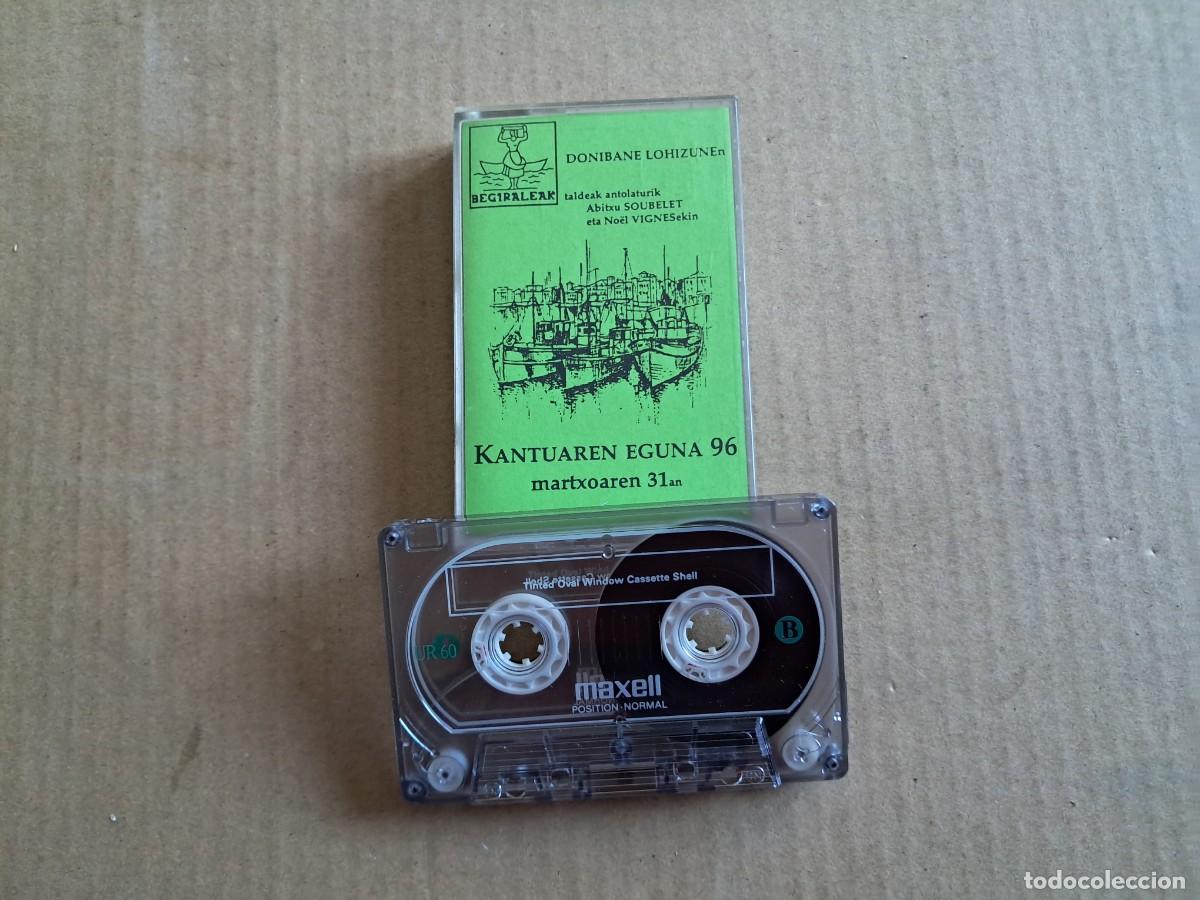 Casetes antiguos: KANTUAREN EGUNA 96 DONIBANE LOHIZUNEN CASETE MAKETA