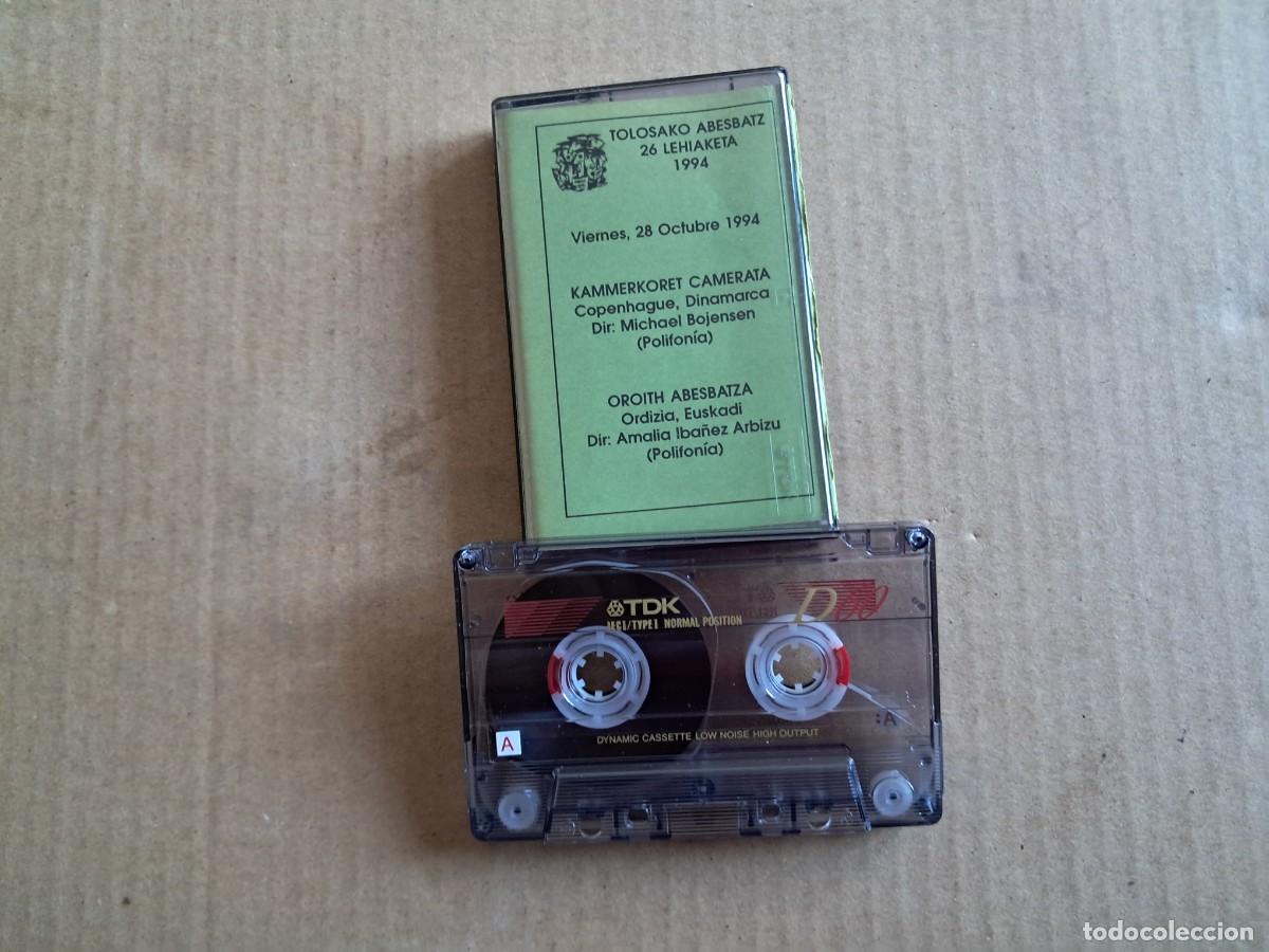 Casetes antiguos: KAMMERKORET CAMERATA & OROITH ABESBATZA - TOLOSAKO ABESBATZ 1994 CASETE MAKETA