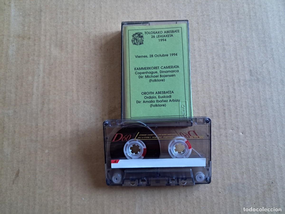 Casetes antiguos: KAMMERKORET CAMERATA & OROITH ABESBATZA - TOLOSAKO ABESBATZ 1994 CASETE MAKETA