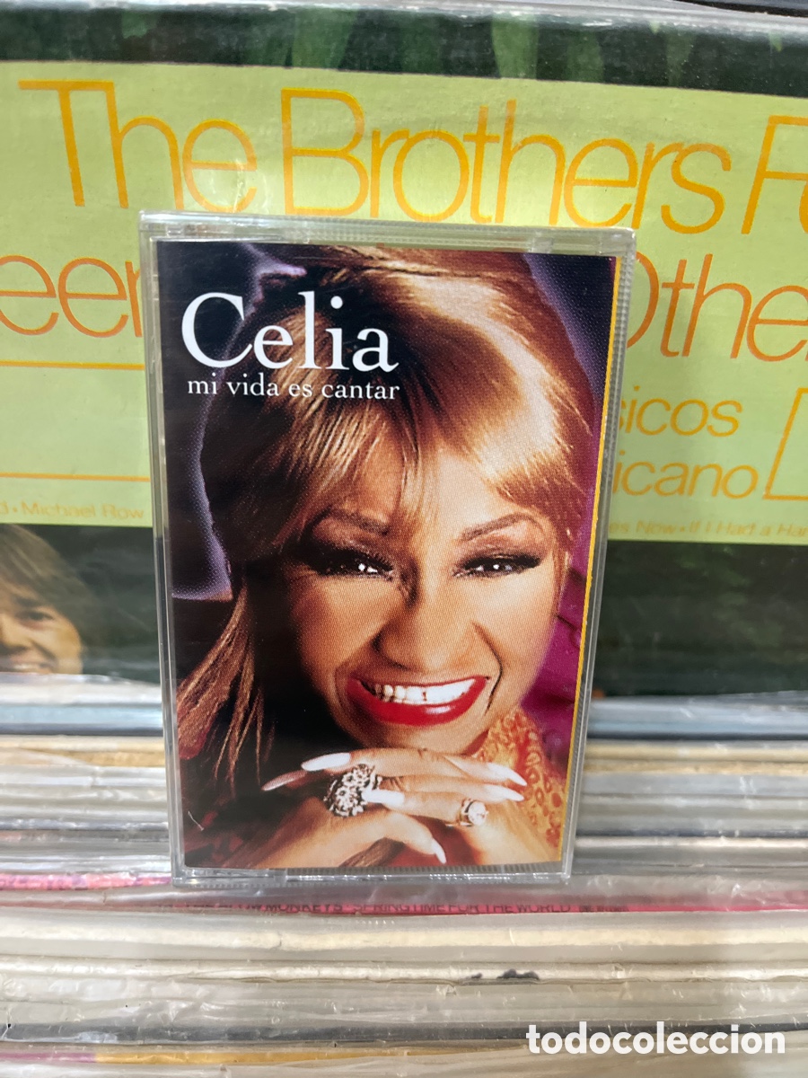 Casetes antiguos: Mi vida es cantar celia CRUZ PRECINTADO - Foto 1
