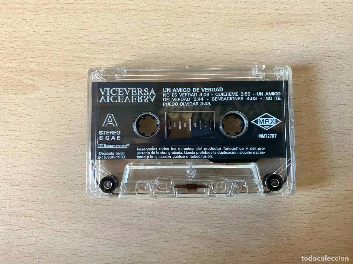 Casetes antiguos: Viceversa / Un Amigo De Verdad - Foto 4