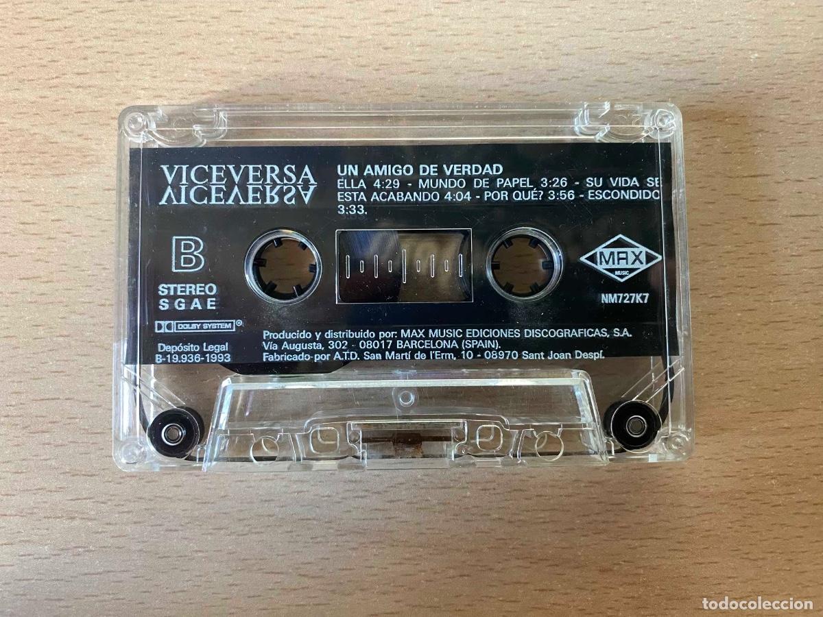Casetes antiguos: Viceversa / Un Amigo De Verdad - Foto 5