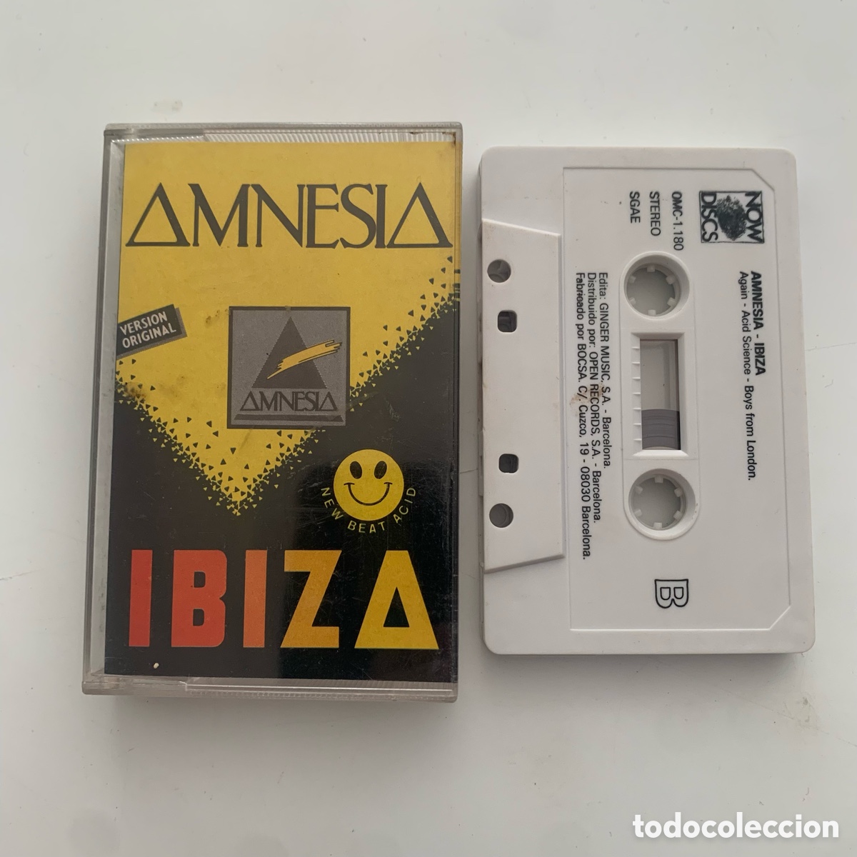 Casetes antiguos: cinta cassette Amnesia &lrm;&ndash; Ibiza de 1989 - Foto 1