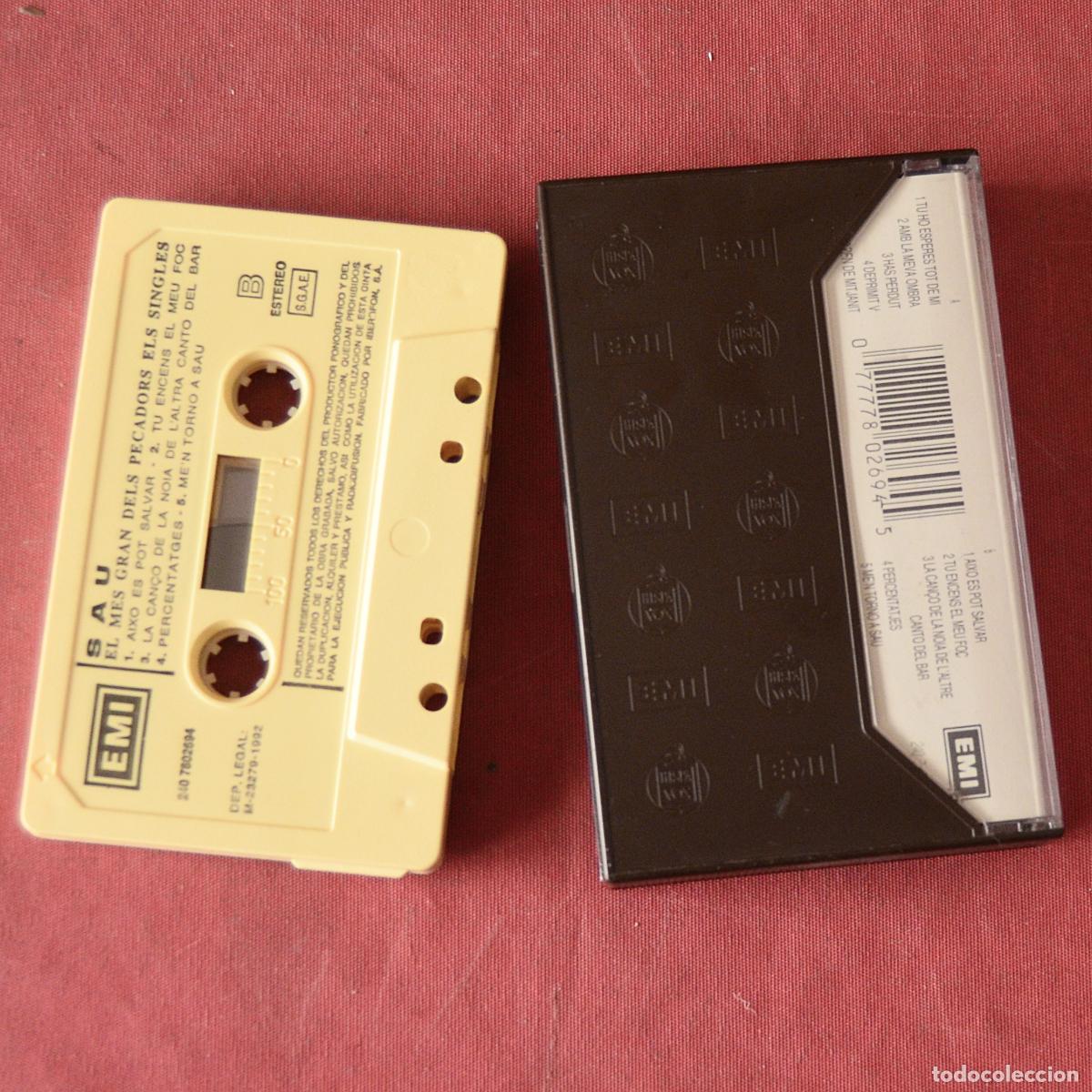 Casetes antiguos: SAU - ELS SINGLES - CASETE - Foto 2