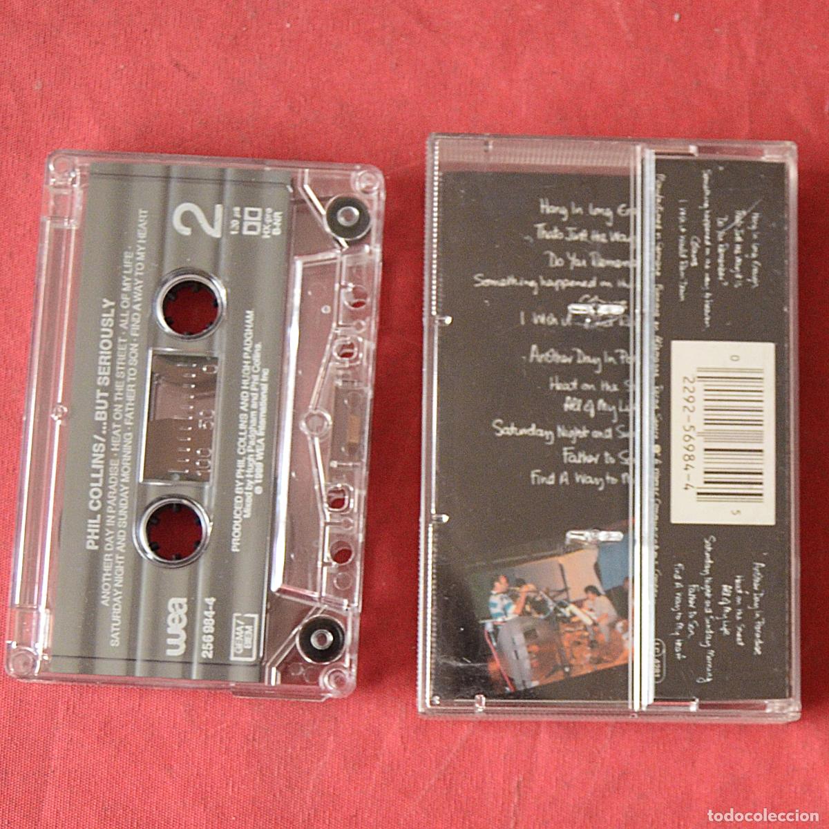 Casetes antiguos: PHIL COLLINS - BUT SERIOUSLY - CASETE - Foto 2