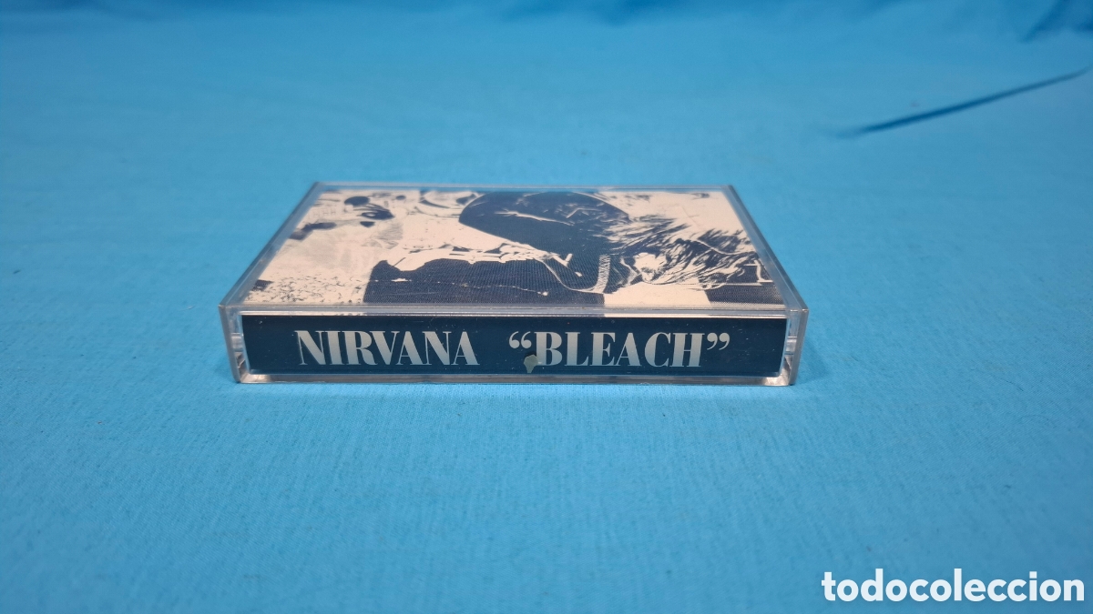 Casetes antiguos: CASSETTE NIRVANA &rdquo; BLEACH&rdquo; - Foto 7