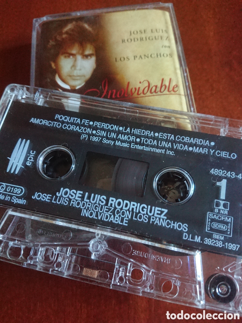 Casetes antiguos: Jos&eacute; Luis Rodr&iacute;guez con Los Panchos - cassette - Foto 3