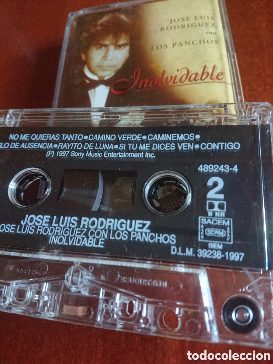 Casetes antiguos: Jos&eacute; Luis Rodr&iacute;guez con Los Panchos - cassette - Foto 4