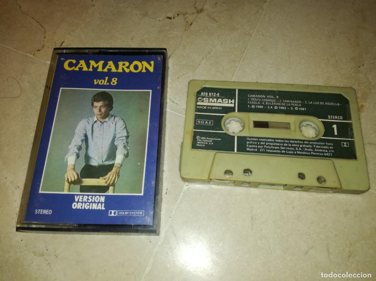 Casetes antiguos: CAMARON-VOL. 8-VERSION ORIGINAL - Foto 1