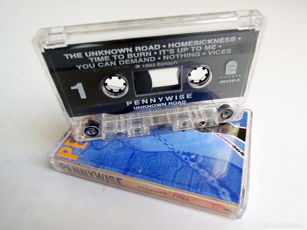 Casetes antiguos: Pennywise - Unknown Road - Cassette US 1993 - Epitaph 86429-4 - Foto 5