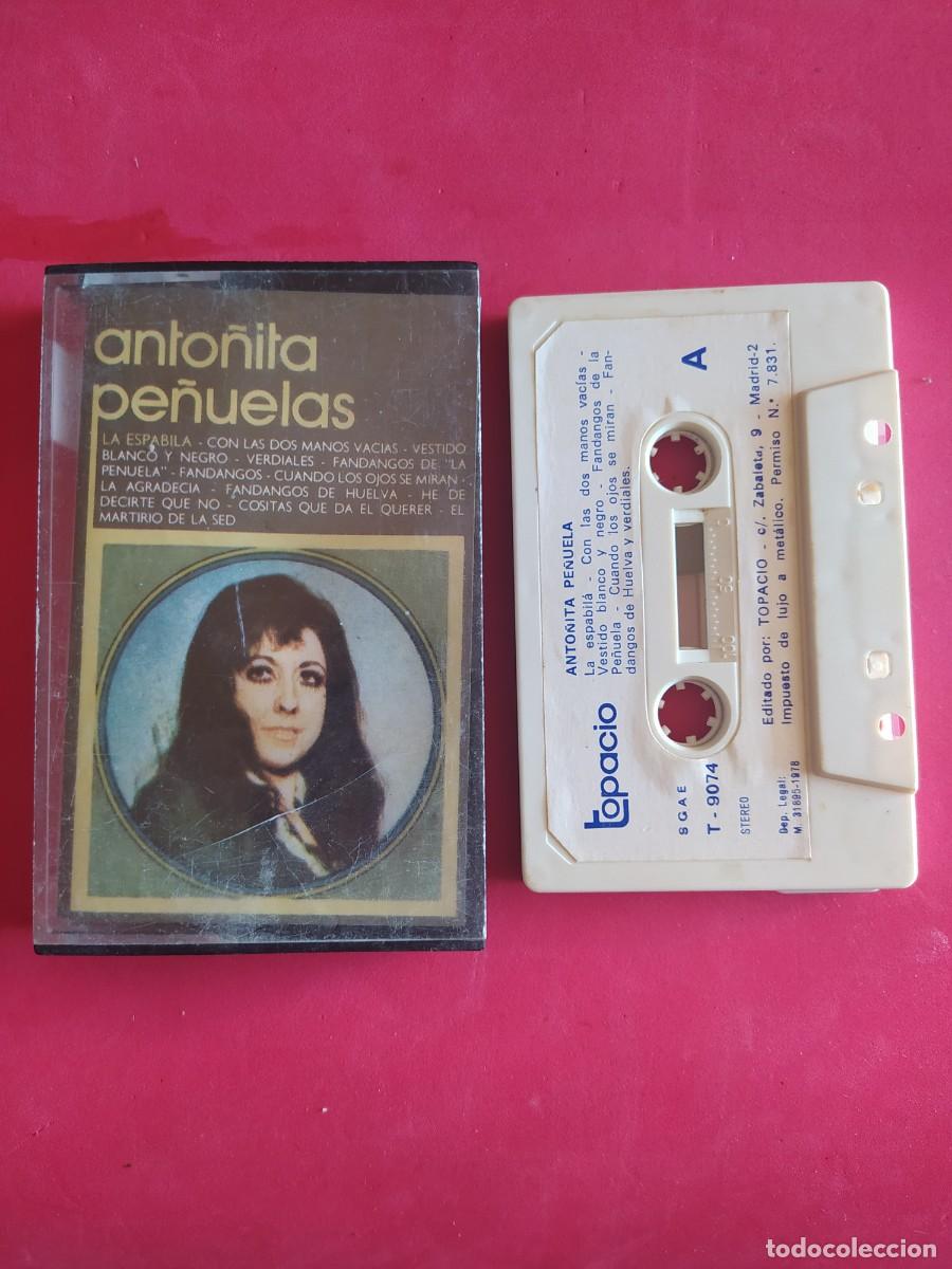 Cassette antiche: ANTO&Ntilde;ITA PE&Ntilde;UELAS LA ESPABILA, TARIFA PLANA ENVIO