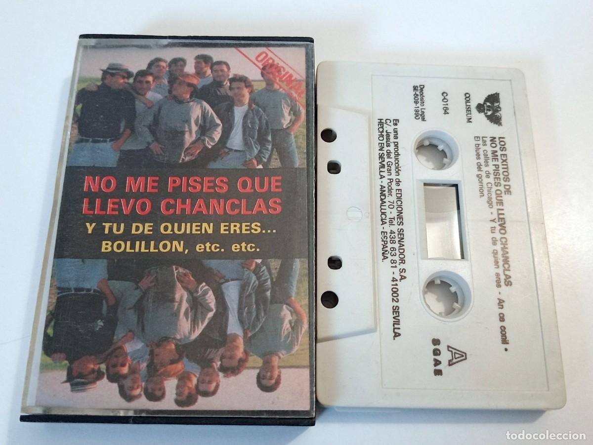 Casetes antiguos: CASSETTE LOS EXITOS DE NO ME PISES QUE LLEVO CHANCLAS - Foto 1