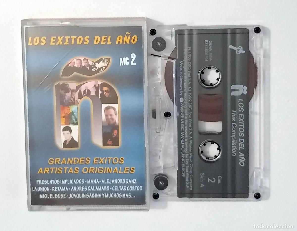 Casetes antiguos: CASSETTE LOS EXITOS DEL A&Ntilde;O VOL. 2 (MAN&Aacute;, ALEJANDRO SANZ, LA UNI&Oacute;N, KETAMA...) - Foto 1