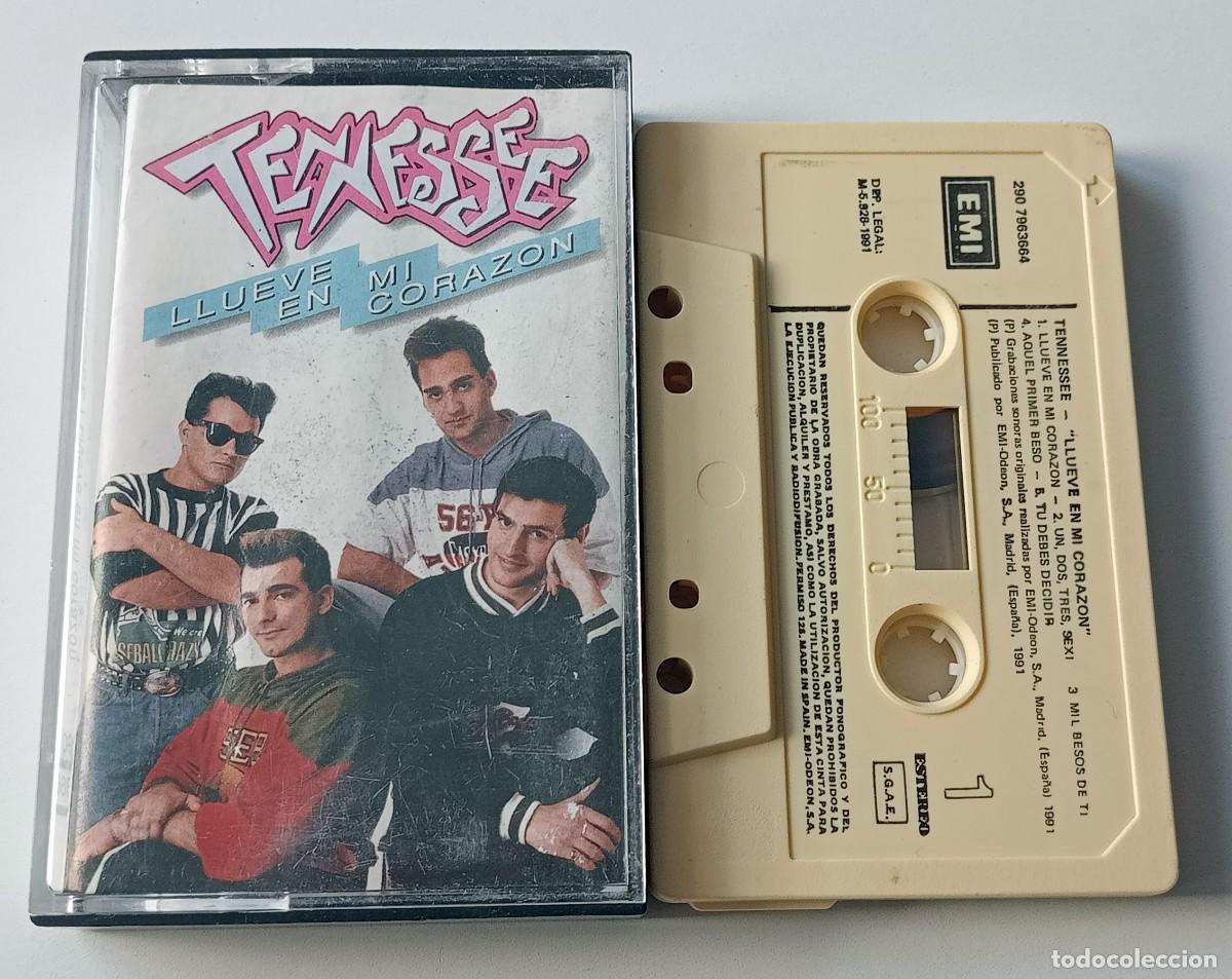 Casetes antiguos: CASSETTE TENNESSEE - LLUEVE EN MI CORAZ&Oacute;N - Foto 1
