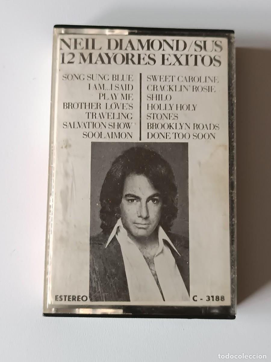 Casetes antiguos: CASETES NEIL DIAMOND 12 EXITOS - Foto 1