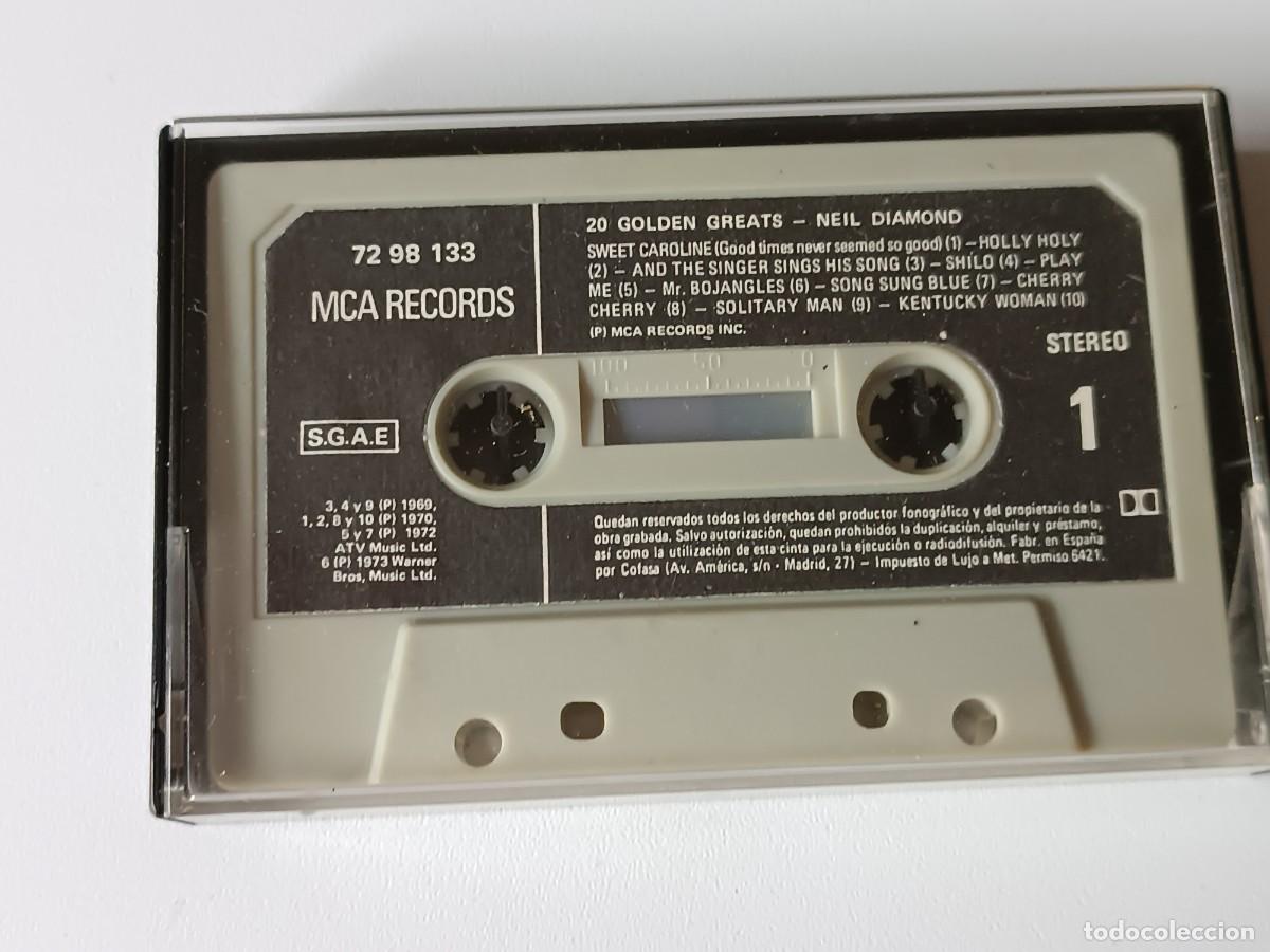 Casetes antiguos: CASETES NEIL DIAMOND 20 EXITOS - Foto 1