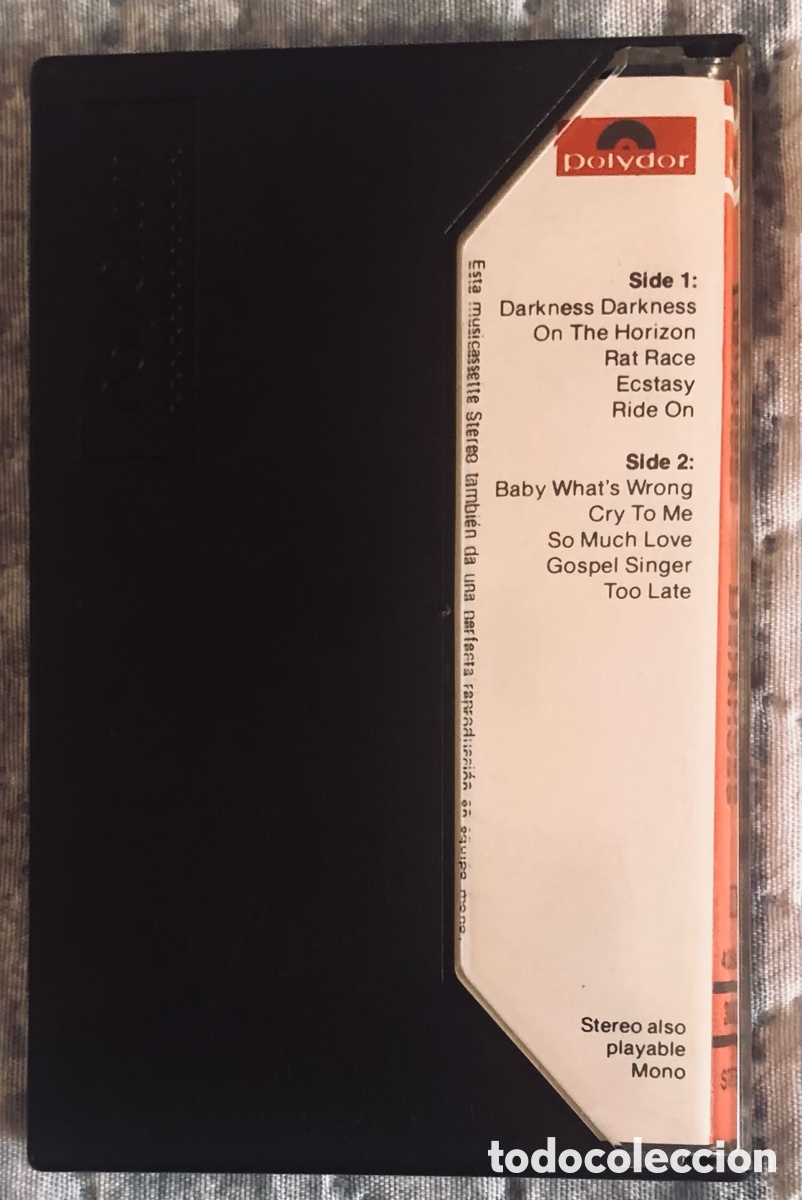 Casetes antiguos: Eric Burdon: Darkness, Darkness - Foto 4