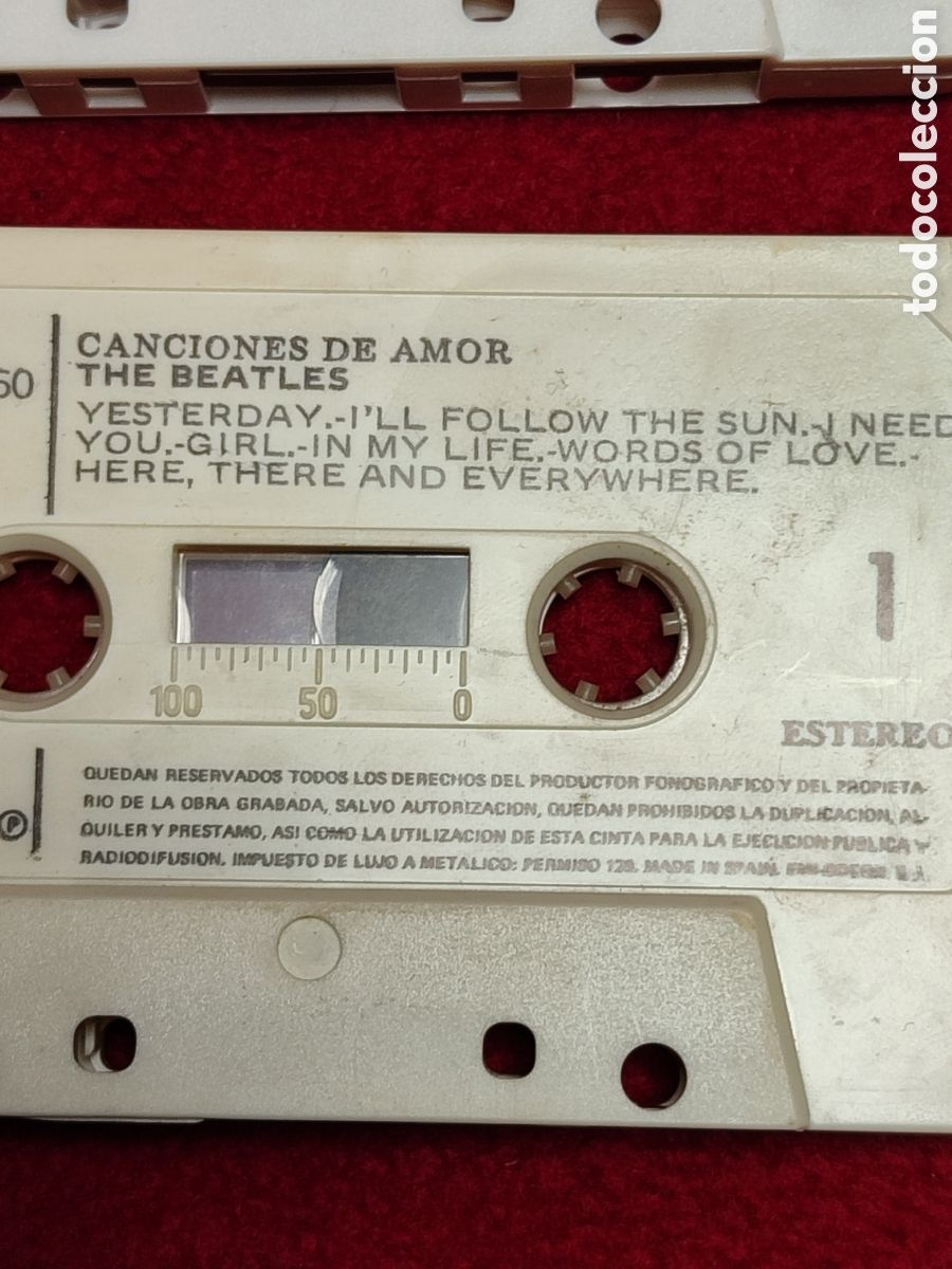 Casetes antiguos: Casettes de los BEATTLES - Foto 3