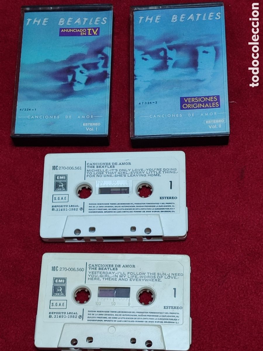 Casetes antiguos: Casettes de los BEATTLES - Foto 1