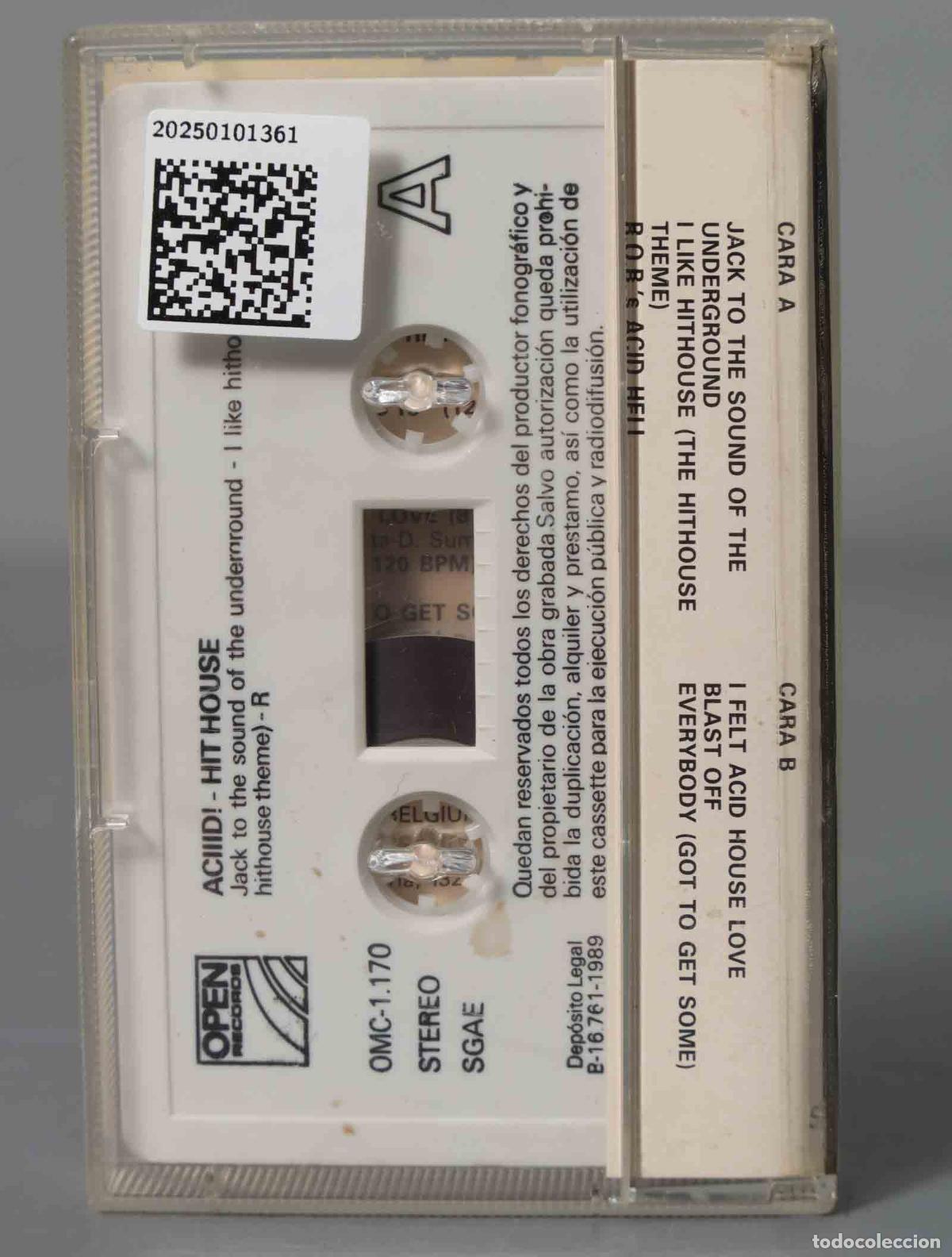 Casetes antiguos: CASSETTE. Hithouse &ndash; Aciiid! - Foto 2