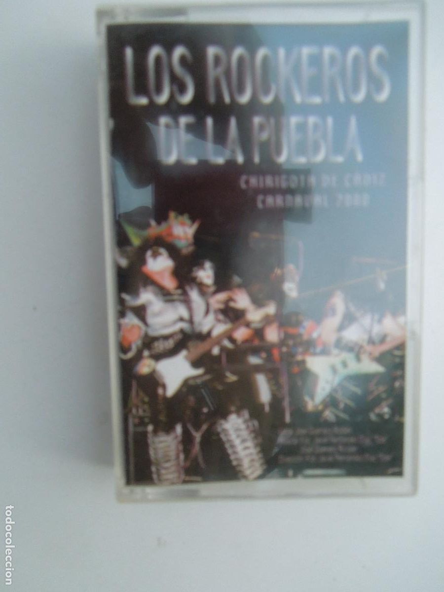 Old Cassettes: LOS ROCKEROS DE LA PUEBLA - CHIRIGOTA DE CADIZ 2000 - CASETE