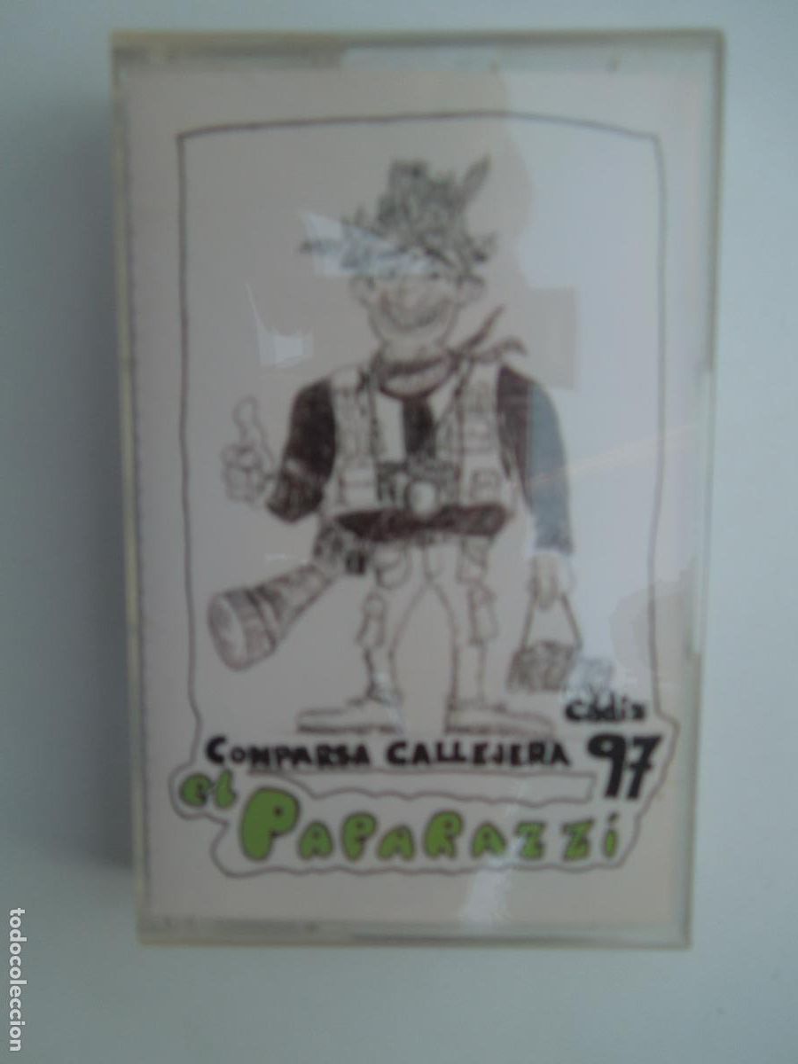 Casetes antiguos: EL PAPARAZZI - COMPARSA CALLEJERA CADIZ 97 - CASETE