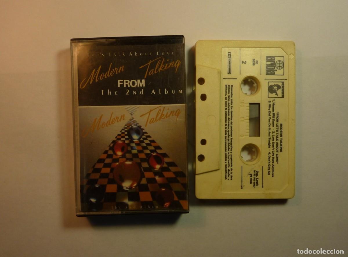 Casetes antiguos: MODERN TALKING // FROM LETS TALK ABOUT LOVE // 1987 // CASETE - Foto 1