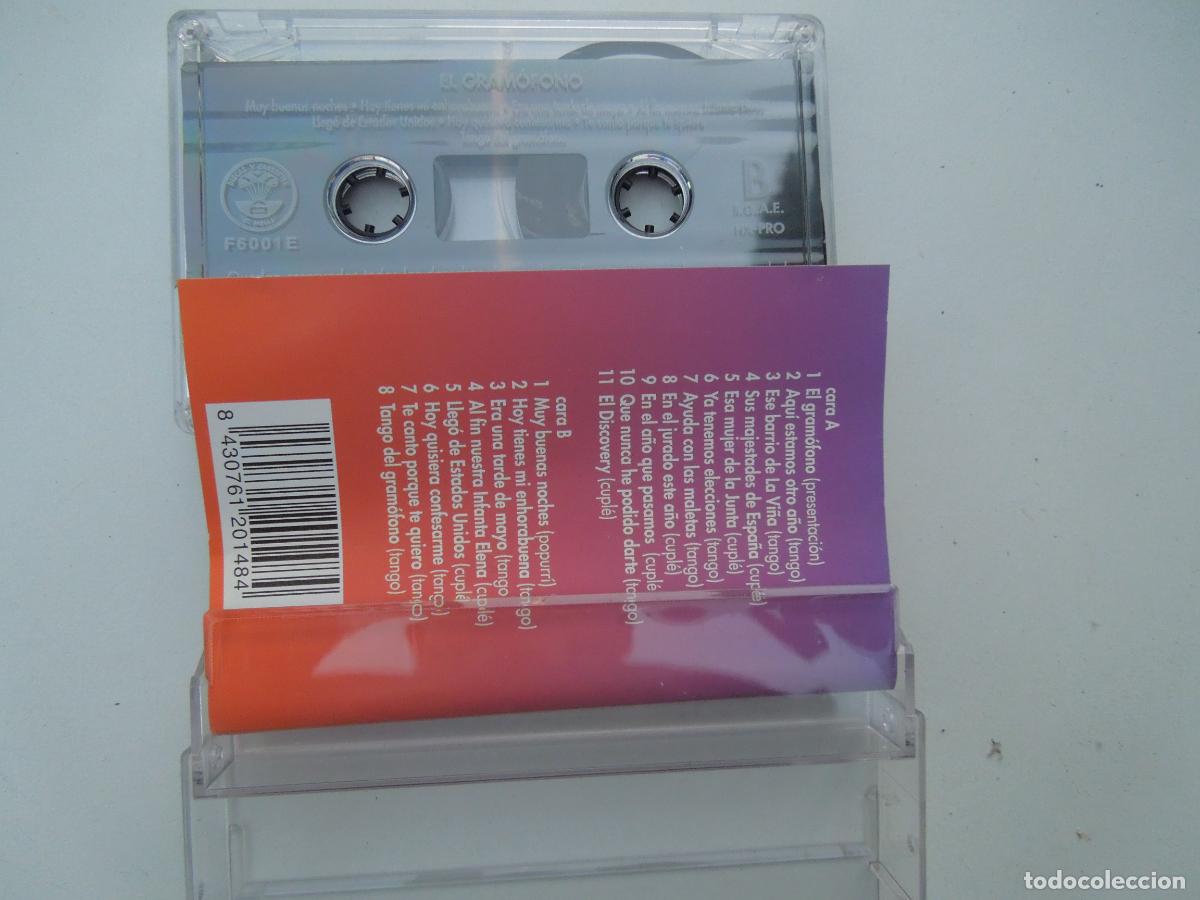 Casetes antiguos: CORO EL GRAMOFONO - CARNAVAL 99 - CASETE - Foto 2