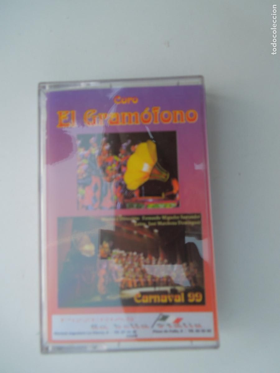 Casetes antiguos: CORO EL GRAMOFONO - CARNAVAL 99 - CASETE - Foto 1