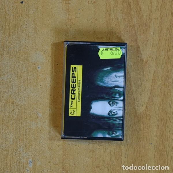 Casetes antiguos: THE CREEPS - SERIOUSLESSNESS - CASSETTE - Foto 1