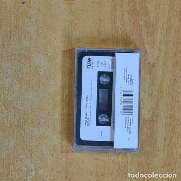 Casetes antiguos: PACO CLAVEL Y SARA GOSSA - DUPLEX - CASSETTE - Foto 2