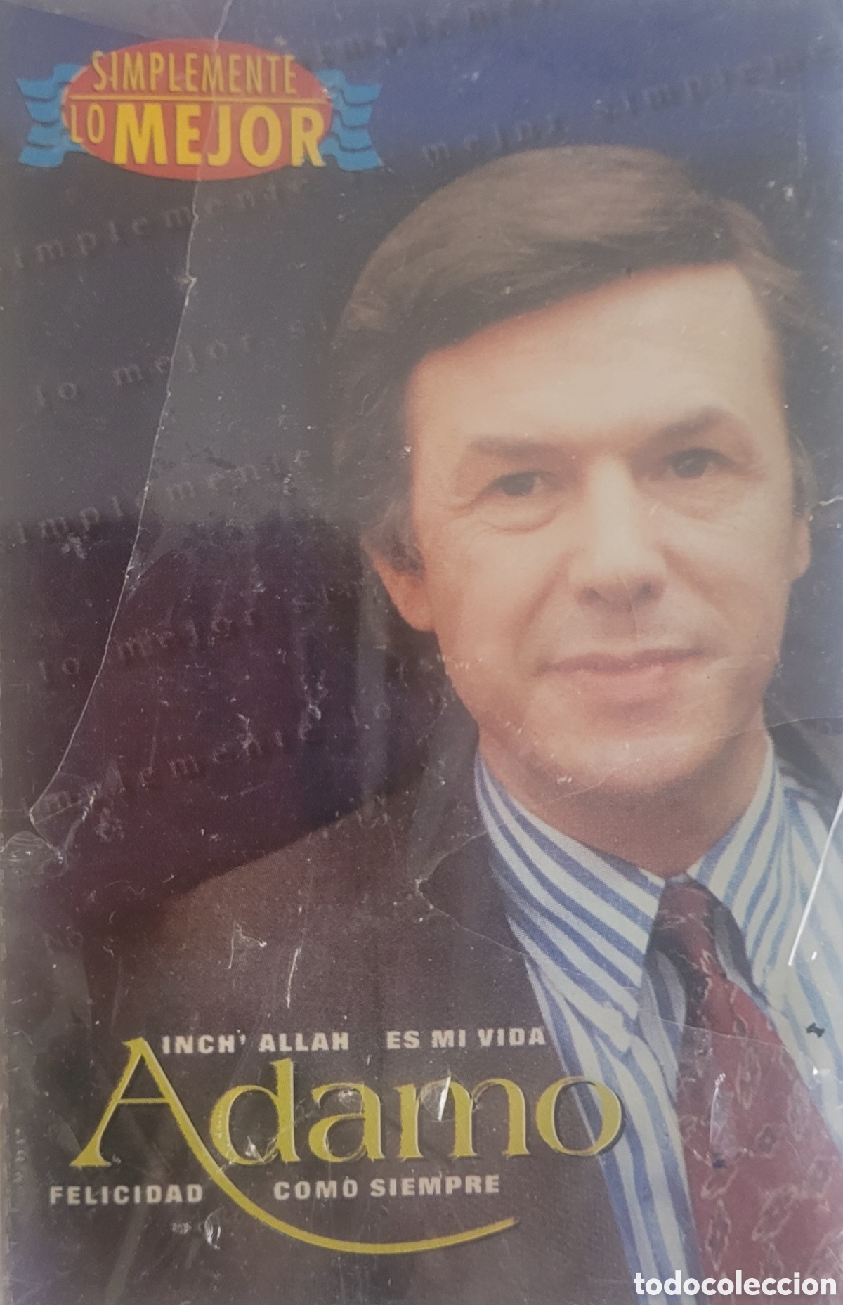 Casetes antiguos: ADAMO SIMPLEMENTE LO MEJOR CASSETTE - Foto 1