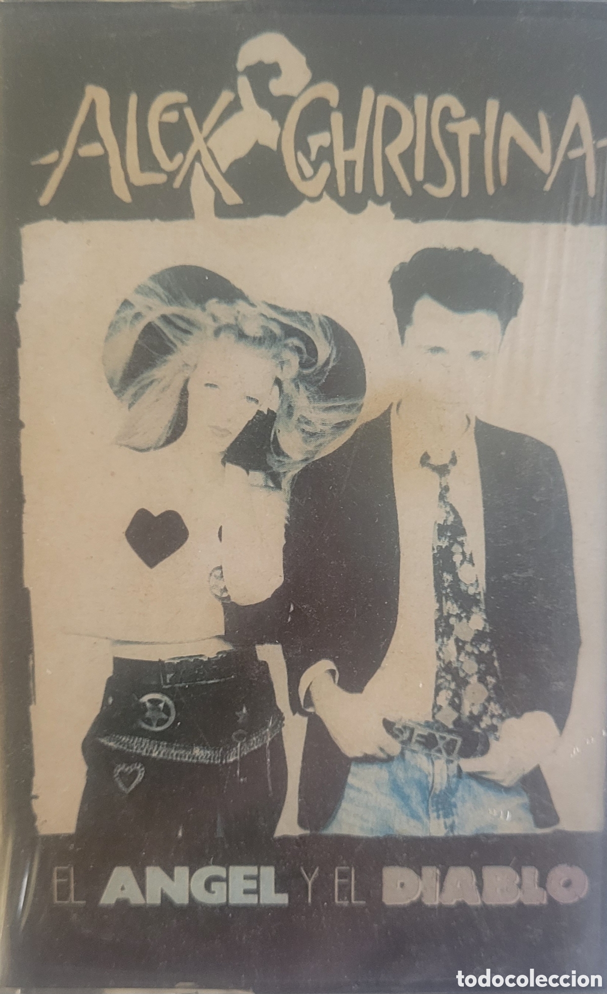Cassettes Anciennes: ALEX Y CHRISTINA EL ANGEL Y EL DIABLO CASSETTE