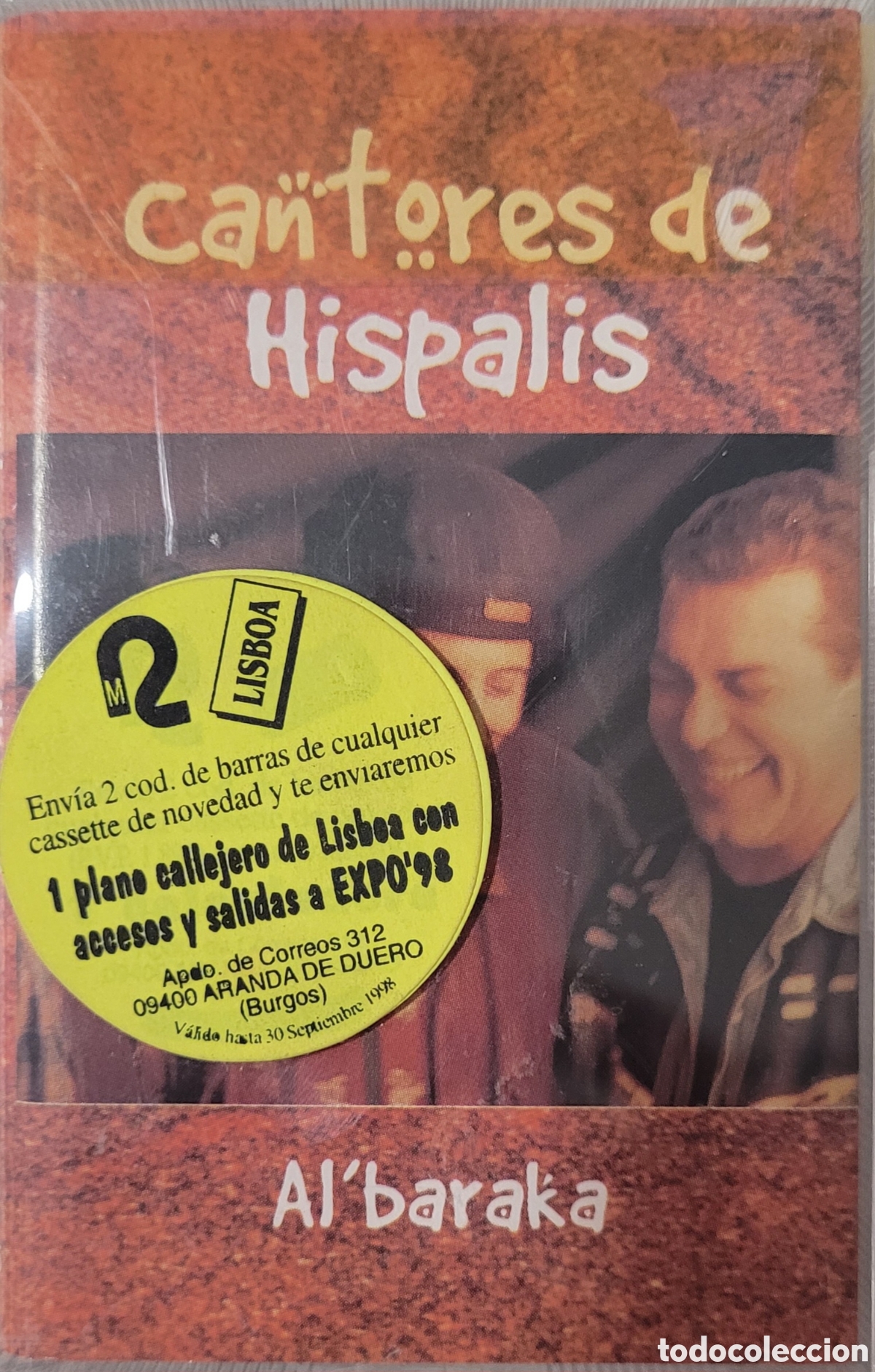 Casetes antiguos: CANTORES DE HISPALIS ALBARAKA CASSETTE - Foto 1