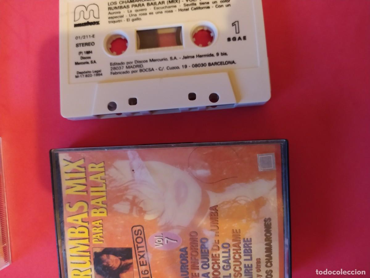 Casetes antiguos: RUMBAS MIX PARA BAILAR 16 EXITOS VOLUMEN 7 - Foto 1