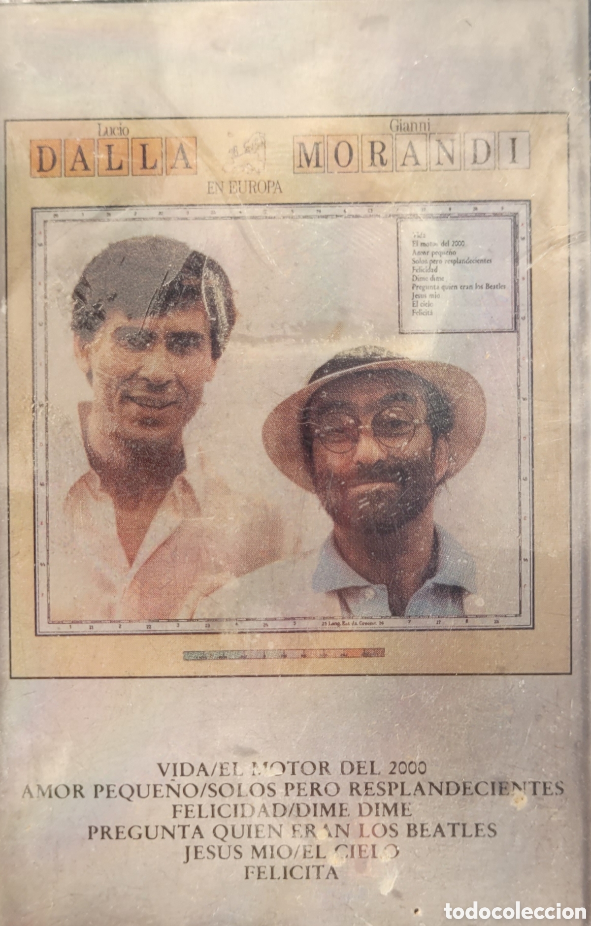Casetes antiguos: DALLA Y MORANDI EN EUROPA CASSETTE - Foto 1