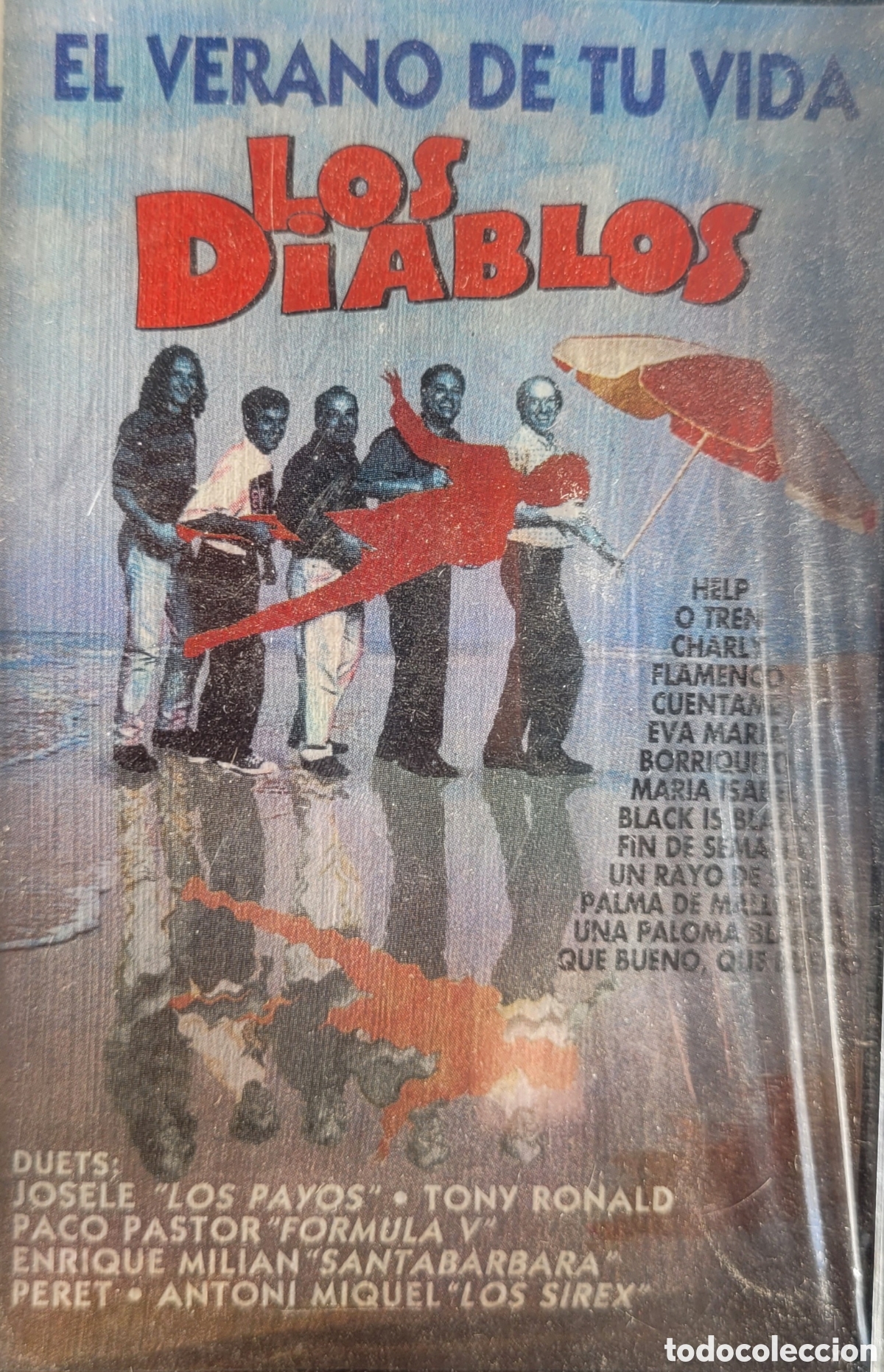 Casetes antiguos: LOS DIABLOS EL VERSNO DE TU VIDA CASSETTE - Foto 1