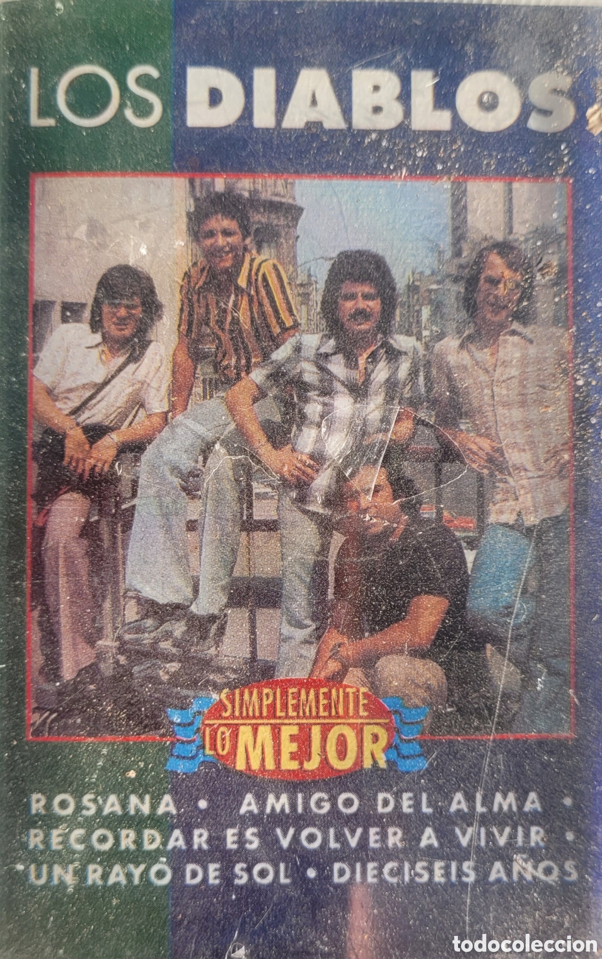 Casetes antiguos: LOS DIABLOS SIMPLEMENTE LO MEJOR CASSETTE - Foto 1