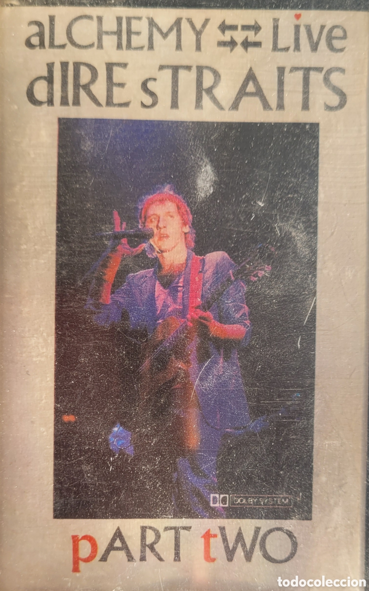 Casetes antiguos: DIRE STRAITS ALCHEMY PART TWO CASSETTE - Foto 1