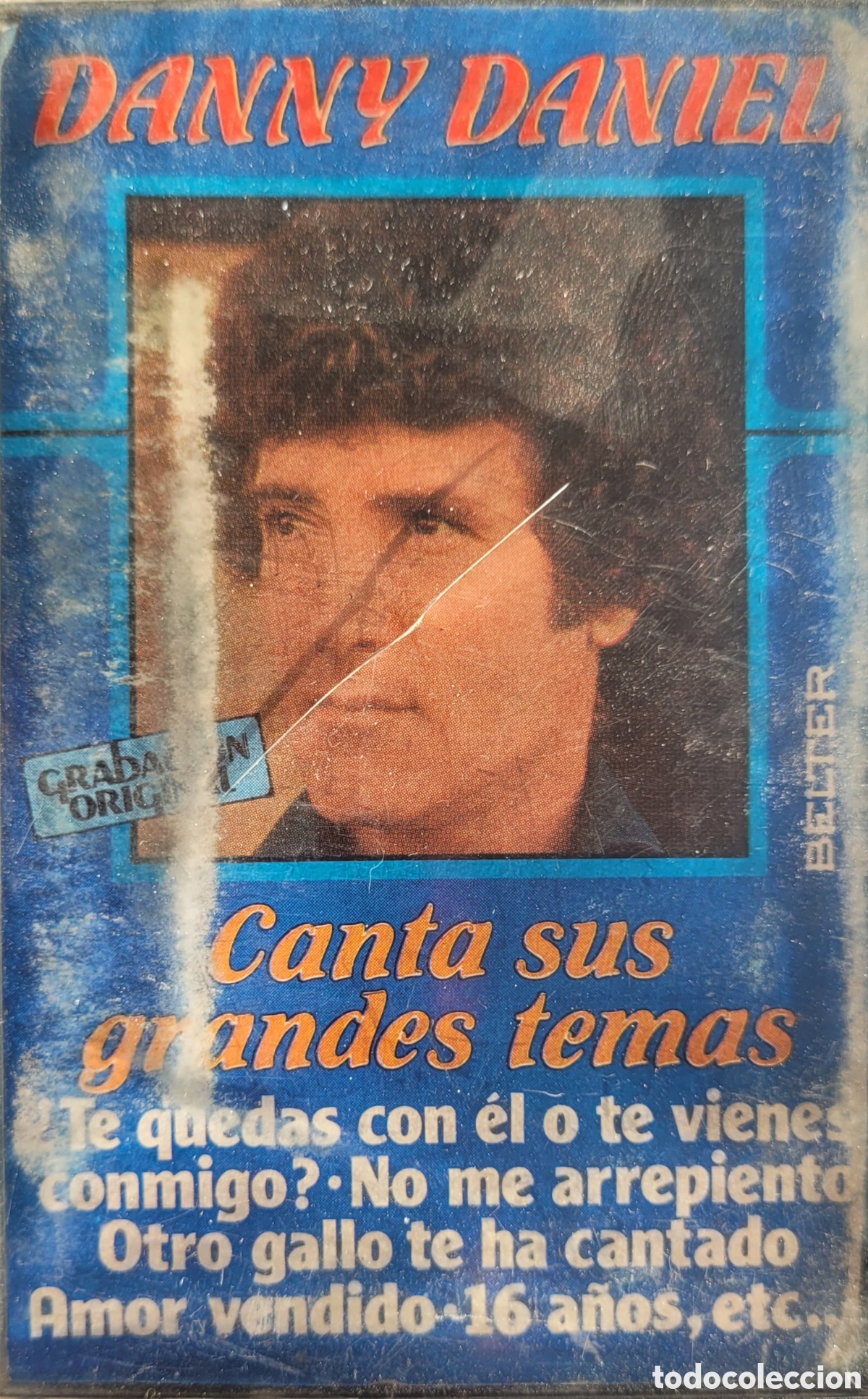 Casetes antiguos: DANNY DANIEL CANTA SUS GRANDES TEMAS CASSETTE - Foto 1
