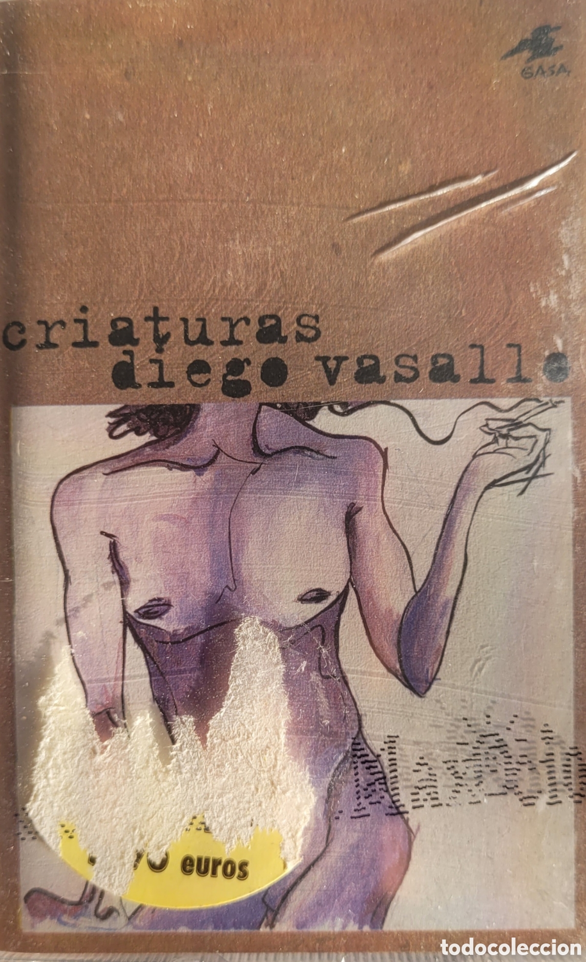 Casetes antiguos: DIEGO VASALLO CRIATURAS CASSETTE - Foto 1