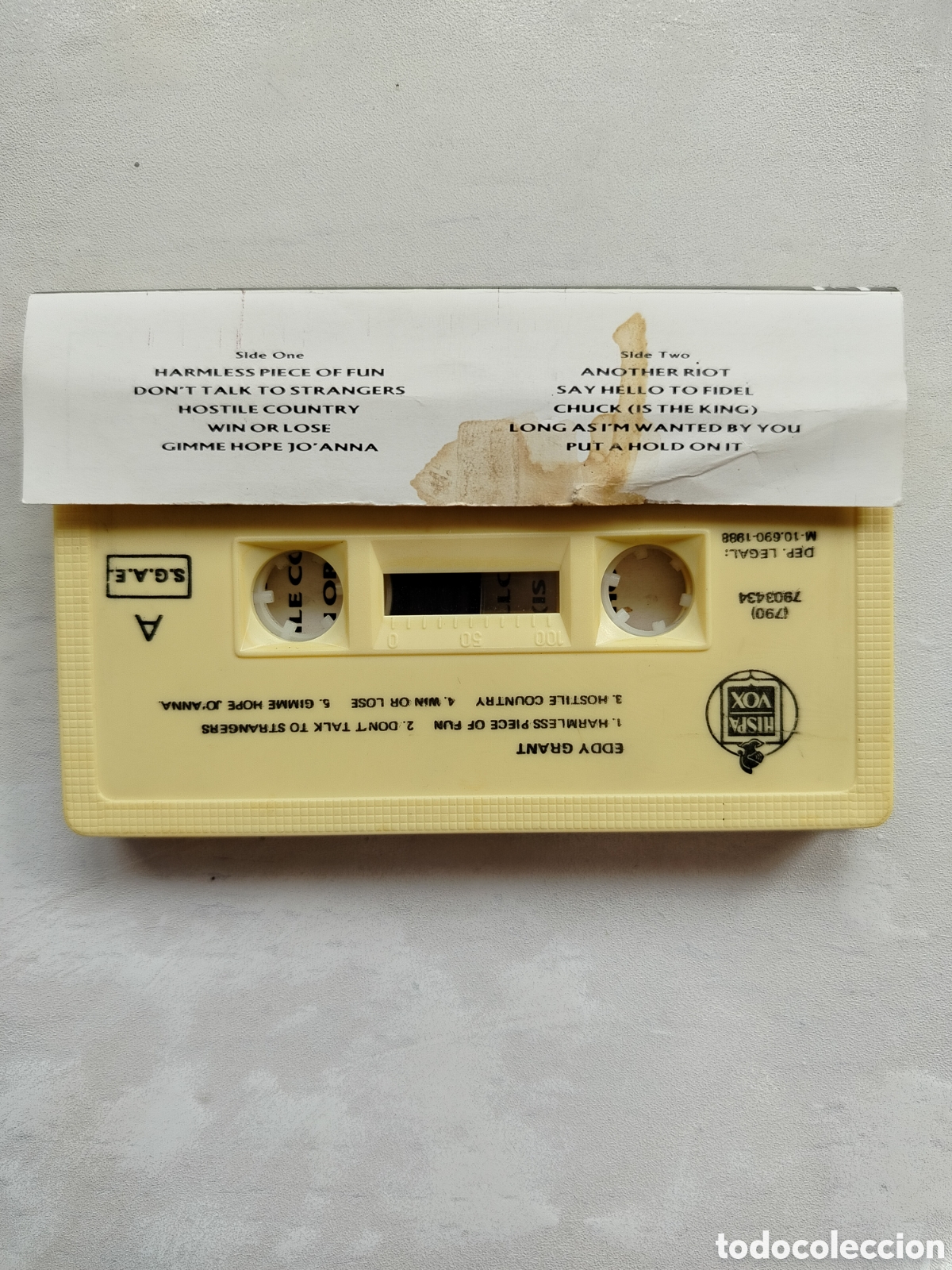 Casetes antiguos: Cassette Eddy Grant. - Foto 2