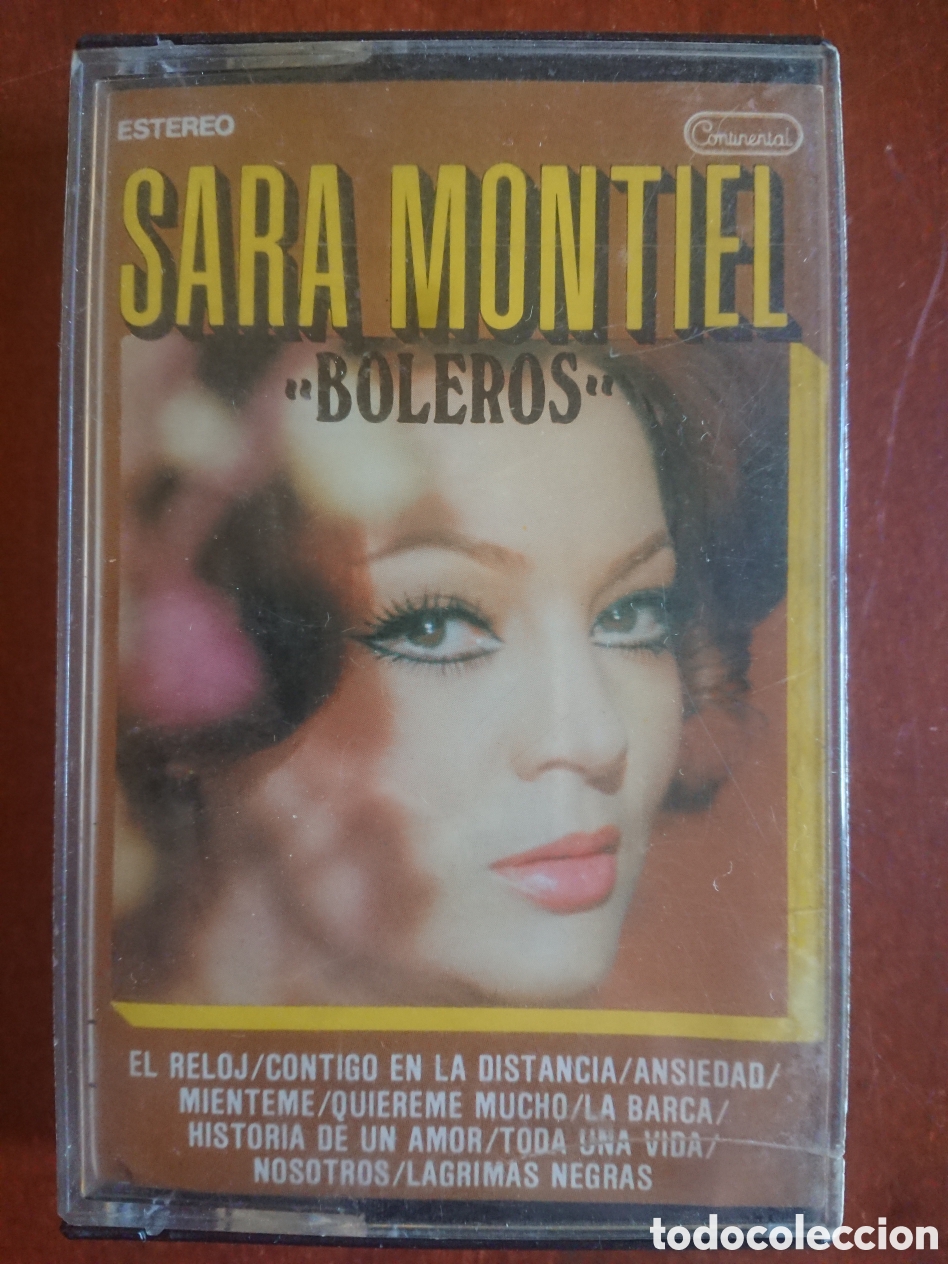 Casetes antiguos: Sara Montiel - Boleros -cassette - Foto 1