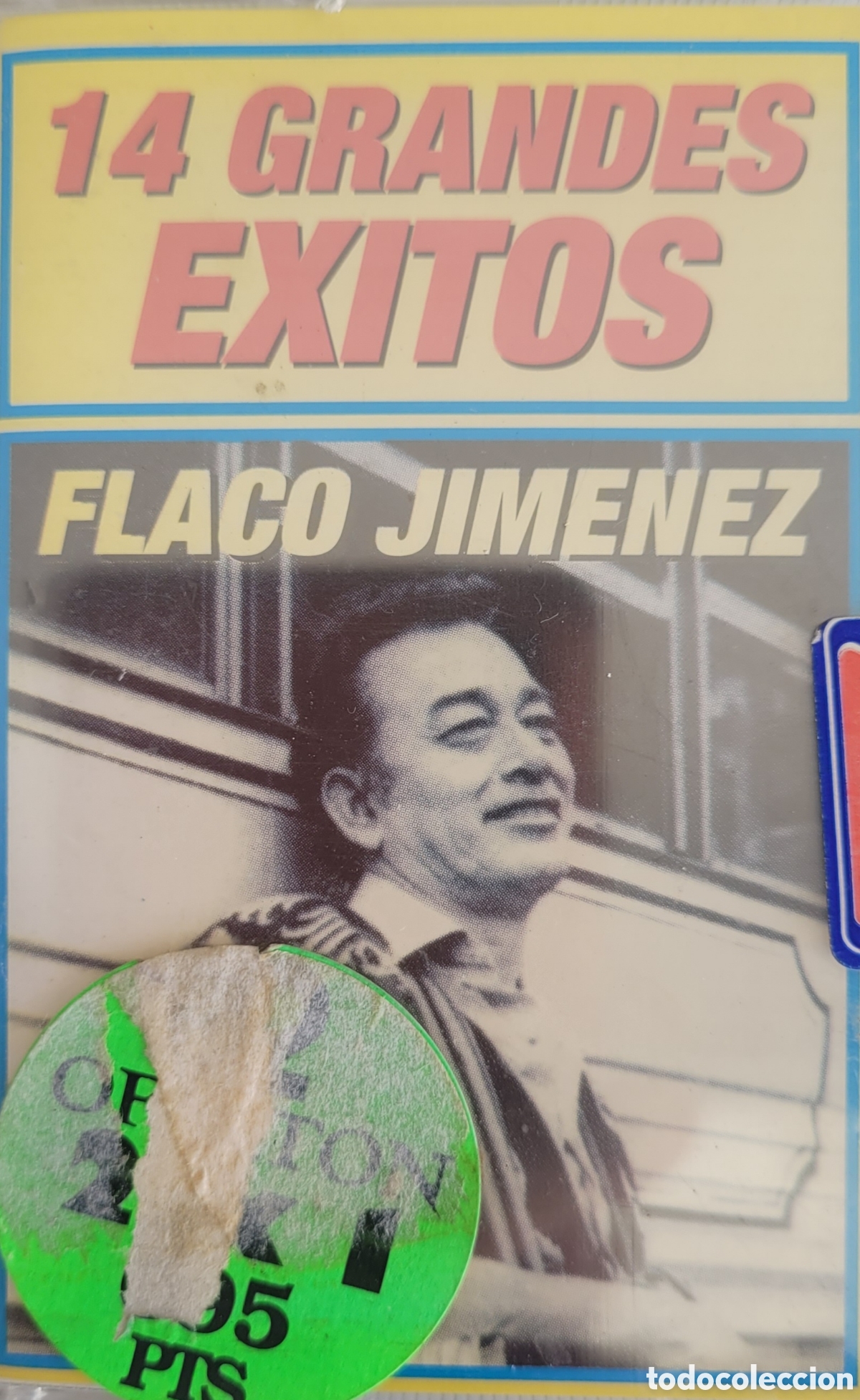 Casetes antiguos: FLACO JIMENEZ 14 GRANDES EXITOS CASSETTE - Foto 1