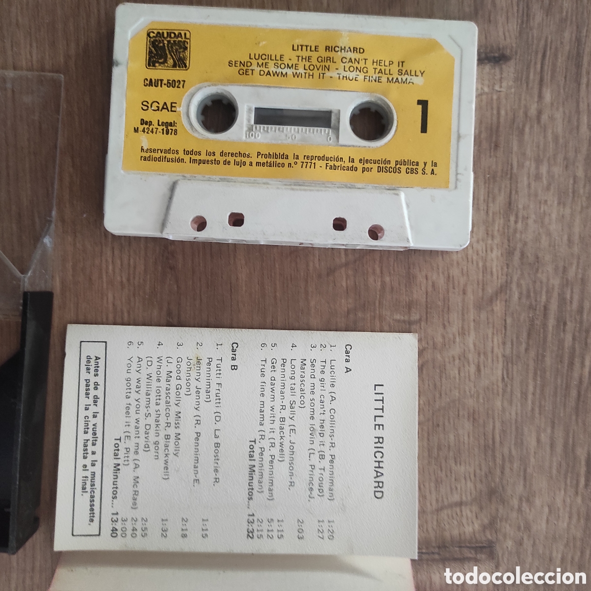 Casetes antiguos: Little Richard - Cassette - Foto 3