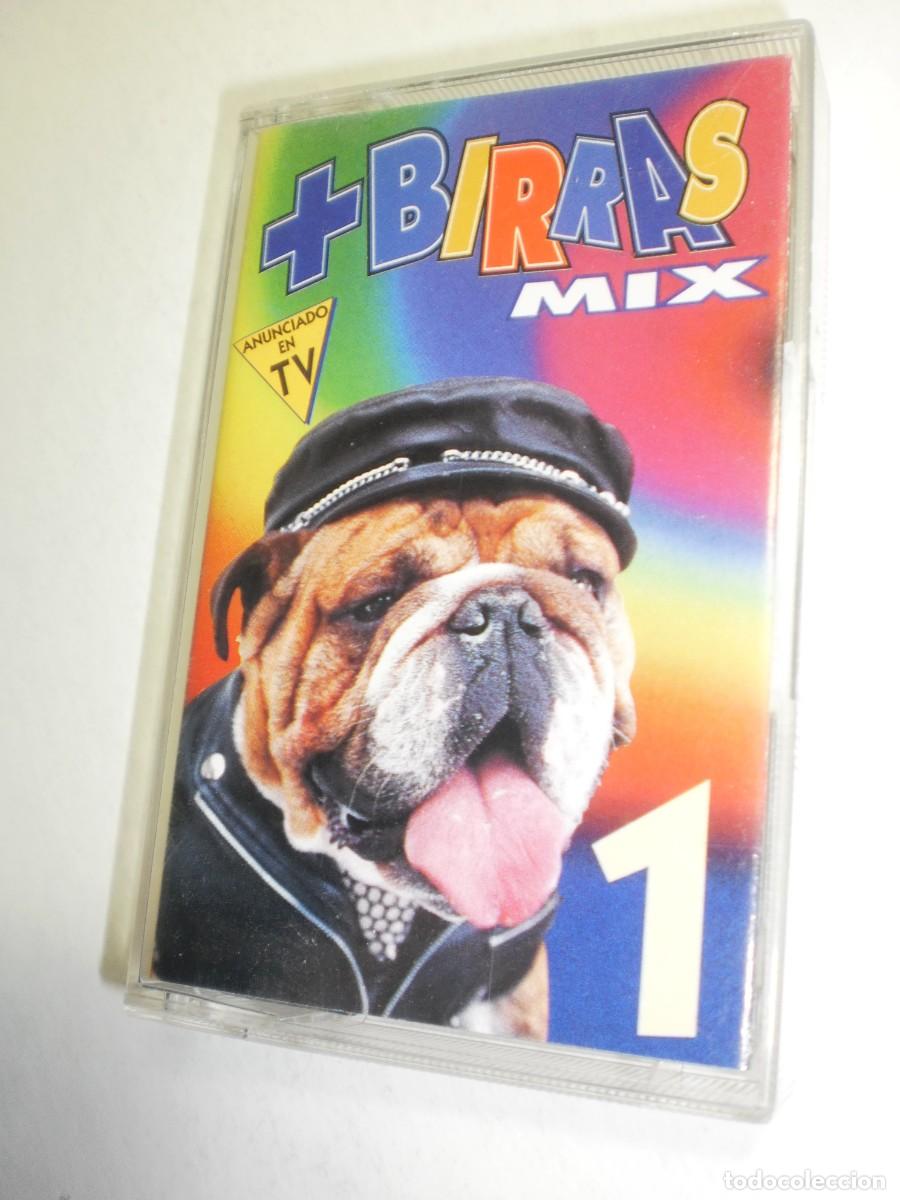 Casetes antiguos: cinta casete + birras mix vol 1. bmg 1997 spain (seminueva)
