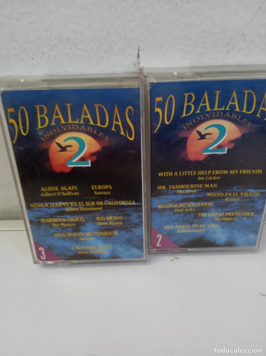 Casetes antiguos: 50 BALADAS INOLVIDABLES 2 - Foto 1