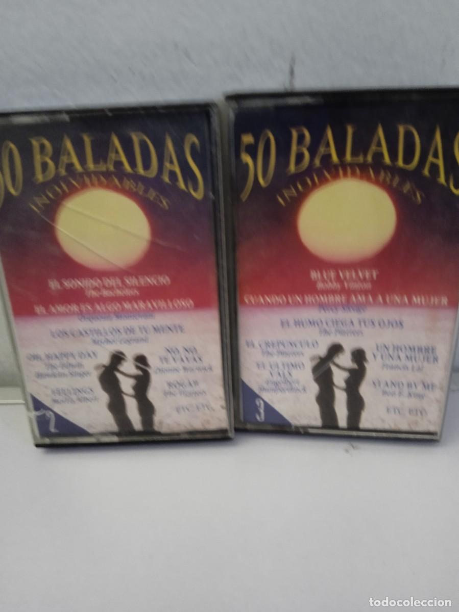 Casetes antiguos: 50 BALADAS INOLVIDABLES - Foto 1