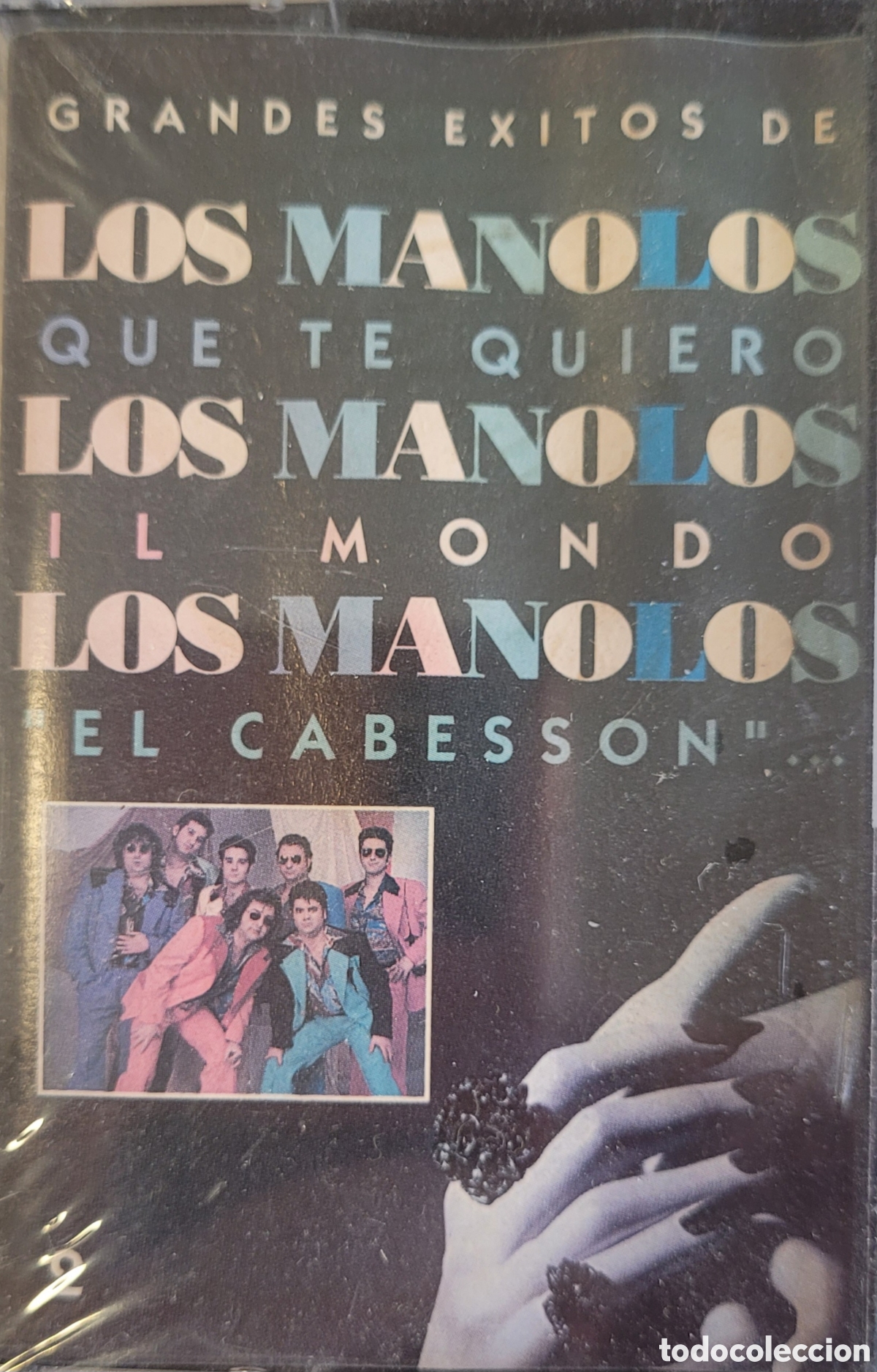 Casetes antiguos: LOS MANOLOS GRANDES EXITOS CASSETTE - Foto 1